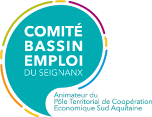 Comité de Bassin d’Emploi du Seignanx : logo couleurs