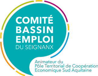 Comité de Bassin d’Emploi du Seignanx : logo couleurs