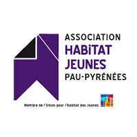 Habitat Jeunes Pau Pyrénées : logo